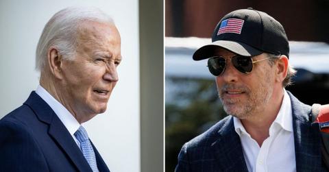 photo of joe and hunter biden