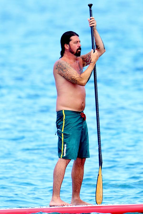 //Shirtless Dave Grohl