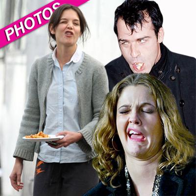 10 Celebrities Making Really Funny Faces!