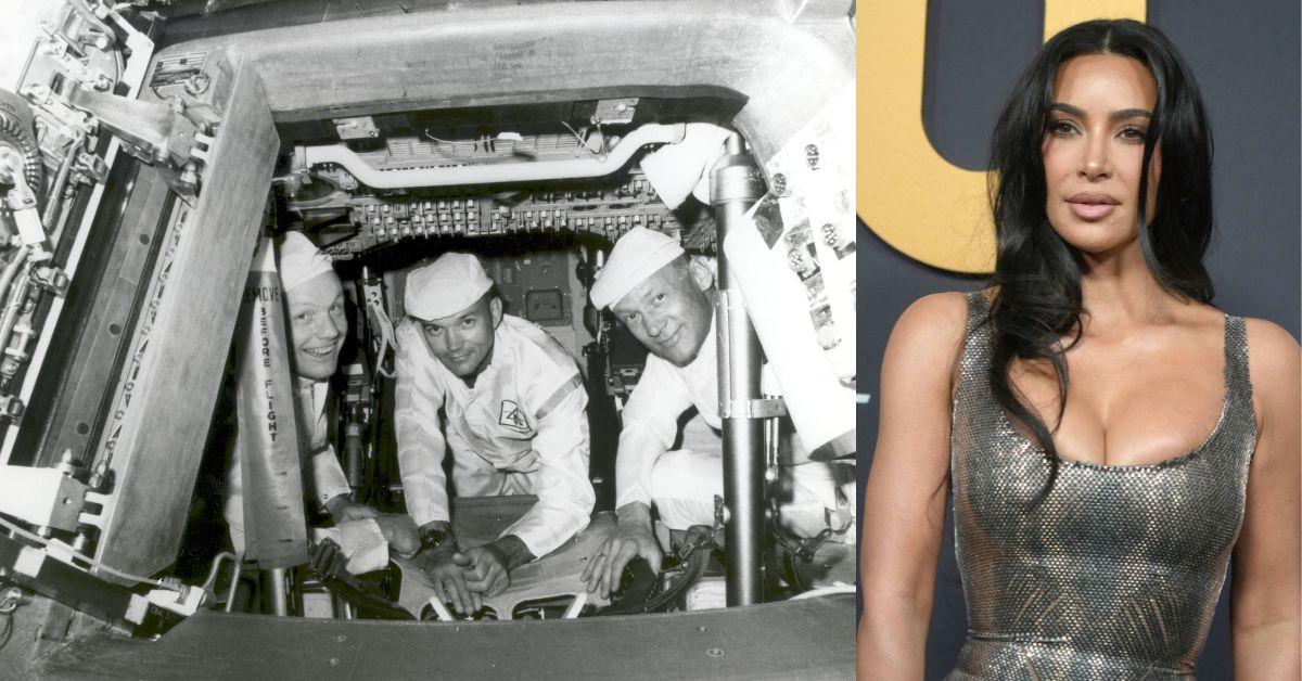 Kim Kardashian claimed on TikTok the U.S. government faked the 1969 moon landing.