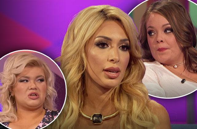 farrah abraham feud catelynn lowell amber portwood bad moms