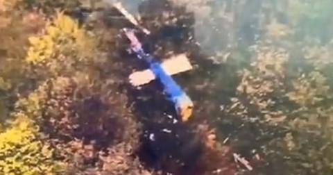 death scene photos carnage ebrahim raisi mountain helicopter crash