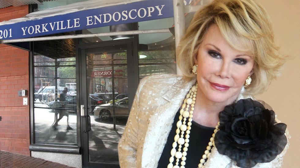Joan Rivers’ Death Yorkville Endoscopy To Lose Federal Accreditation