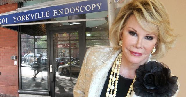 Joan Rivers Yorkville Endoscopy