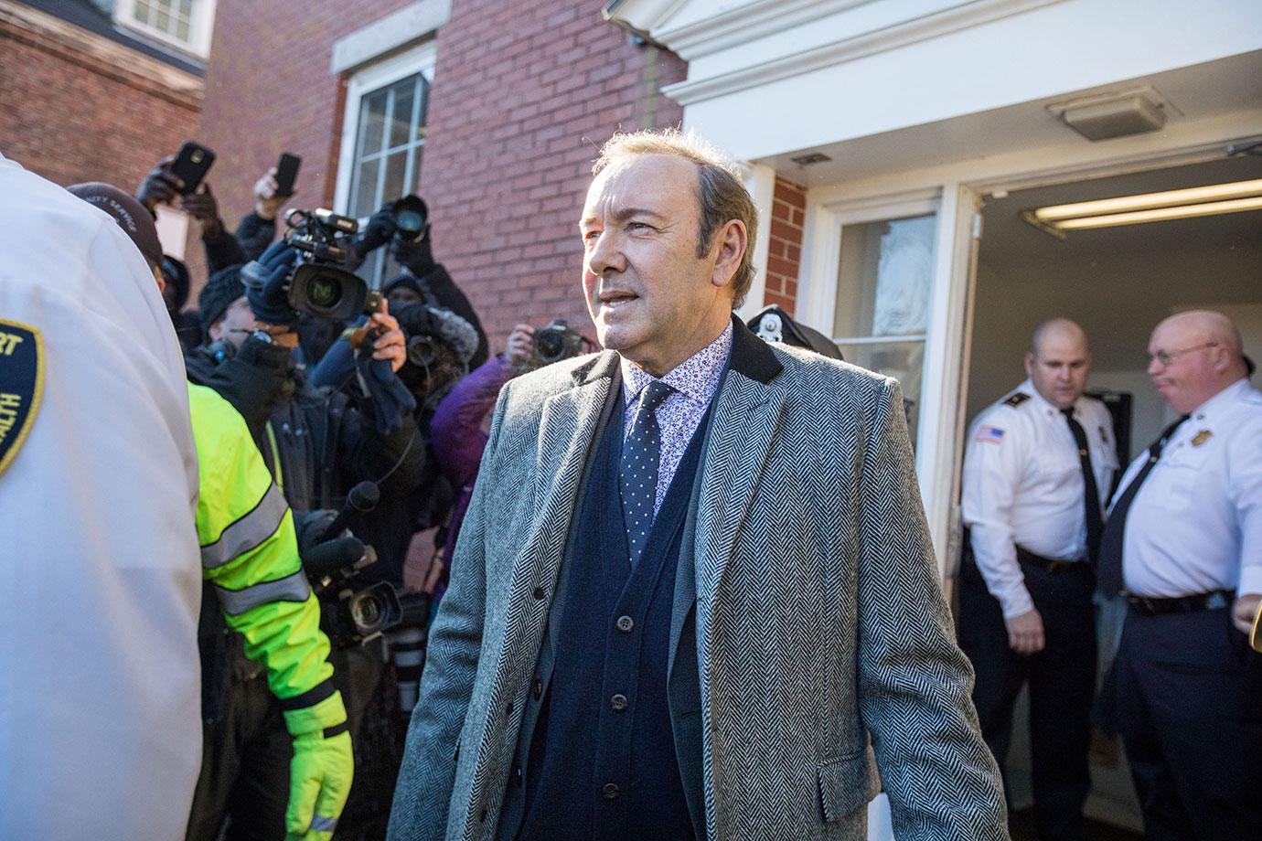 Kevin Spacey Arrives District Court Sexual Assault