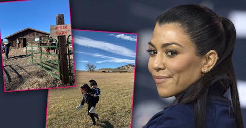 Kourtney Kardashian Takes Kids To Wyoming After She Quits KUWTK