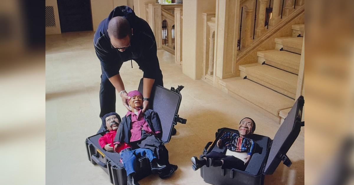 Photo of Eddie Murphy's puppets