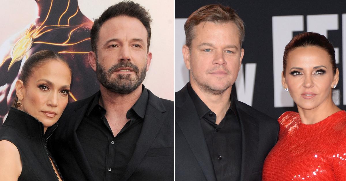 Ben Affleck and Jennifer Lopez Help Save Matt Damon's Marriage: Report