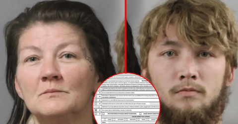 A Florida mom has been ordered to stay away from her biological son and former lover.