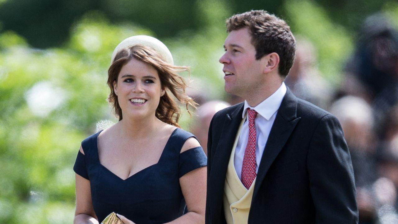 Photo of Princess Eugenie and Jack Brooksbank