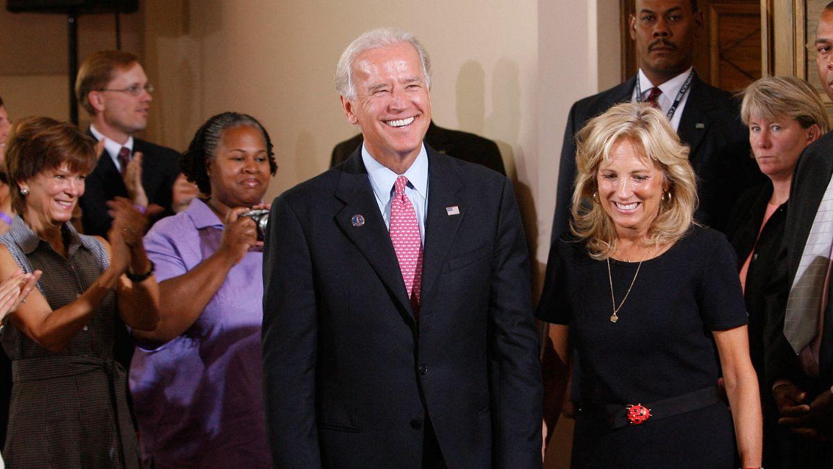 Photo of Joe Biden, Jill Biden