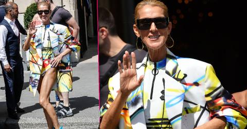 Celine Dion Shows Scary Skinny Body In Paris