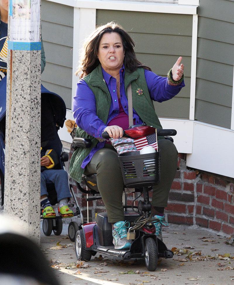 Rosie ODonnell Electric Wheelchair New Show Estranged Daughter Chelsea Pics