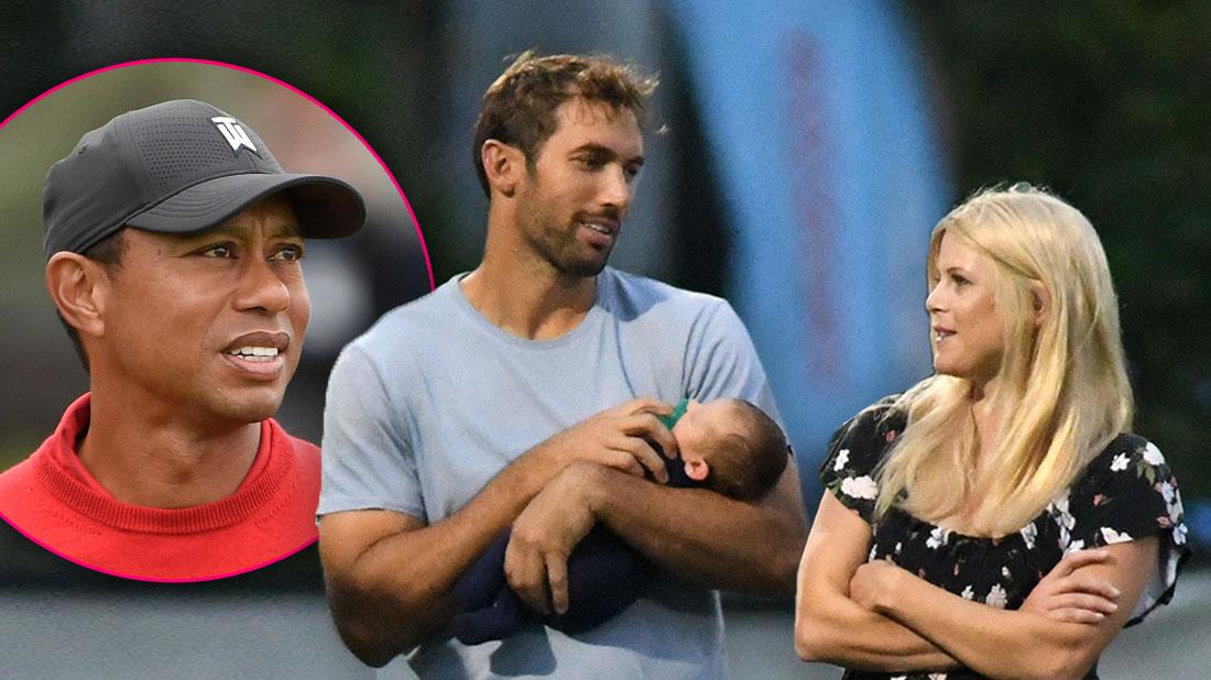 Tiger Woods’ famous ex-wife gave birth to a son with retired NFL tight end ...