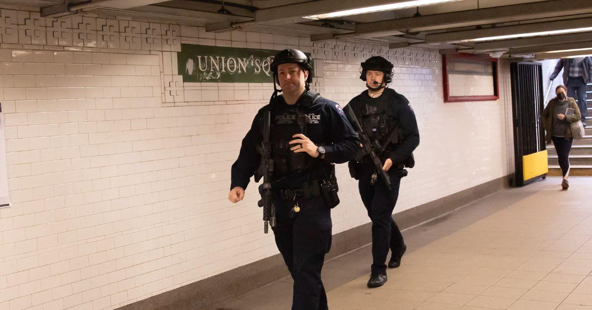 new york subway police