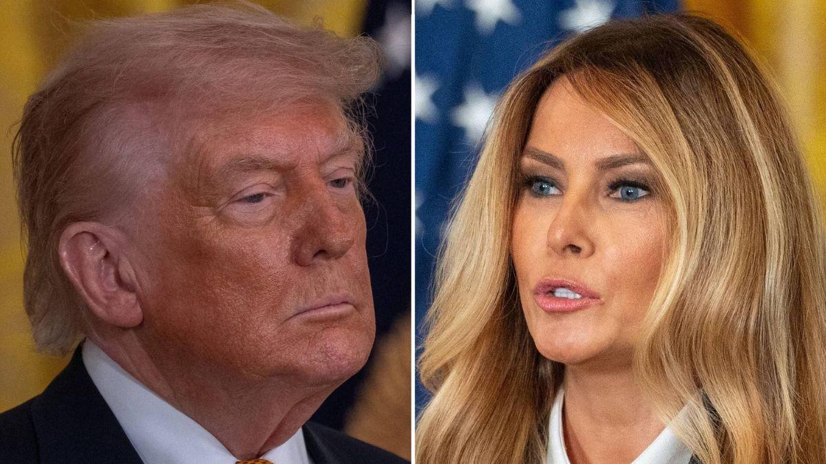 picture of Donald Trump and Melania Trump