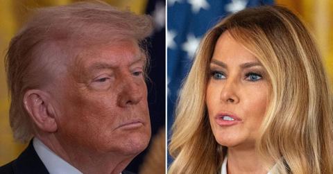 picture of Donald Trump and Melania Trump