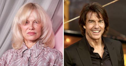 Pamela Anderson and Tom Cruise are allegedly growing close as the actor embraces single life.