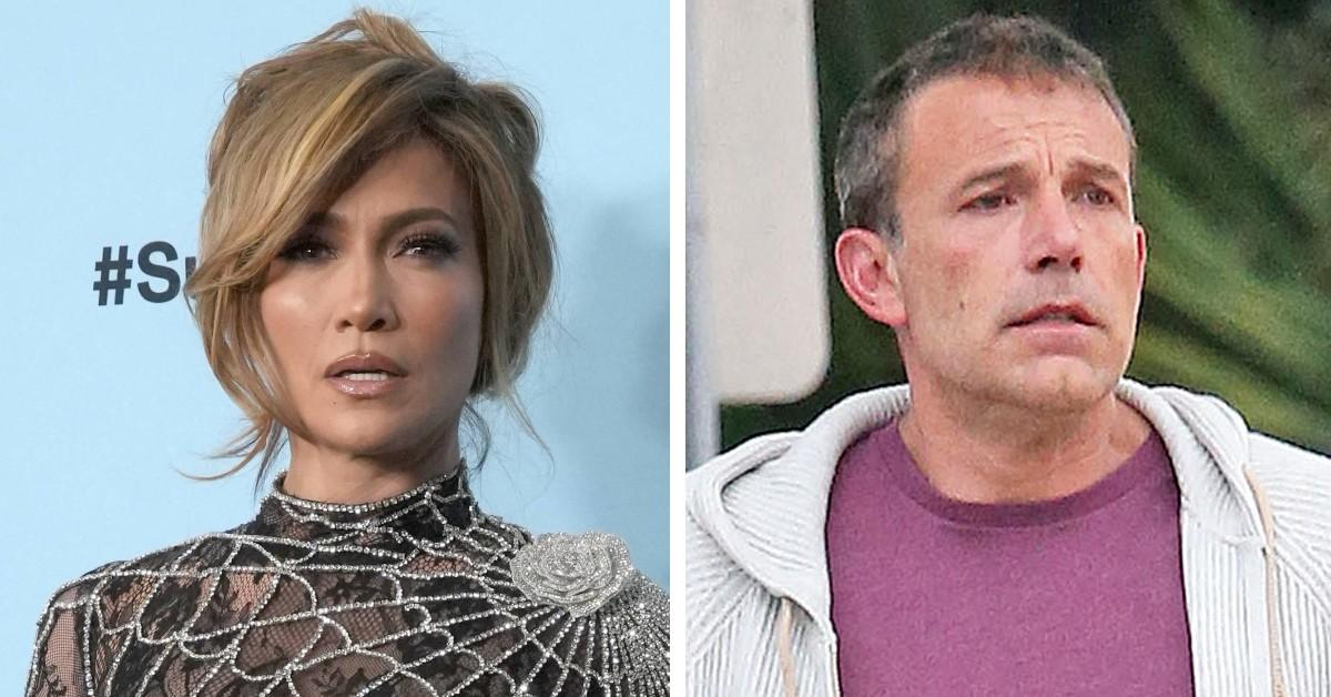 Composite photo of Jennifer Lopez, Ben Affleck