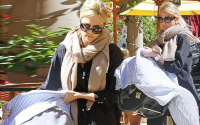 //charlize theron baby inf post