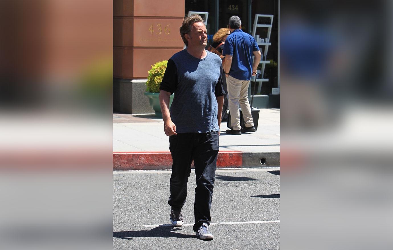 Matthew perry visits doctors office