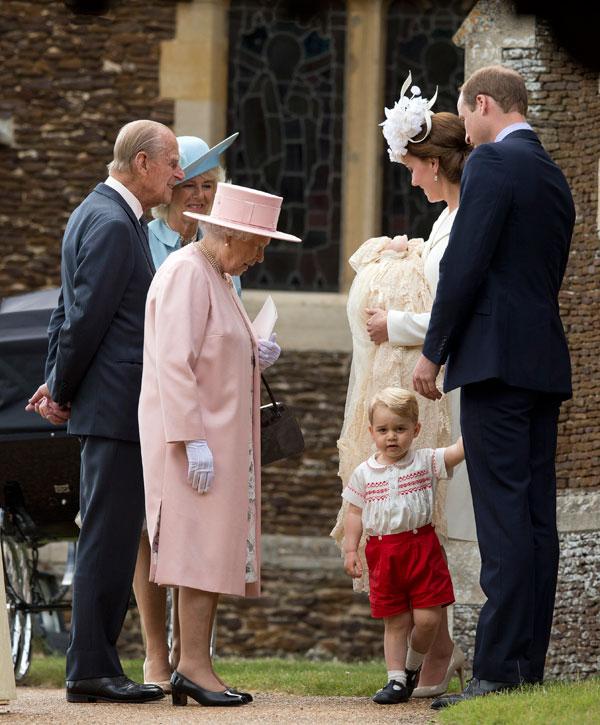 Photos Of Princess Charlotte's Christening