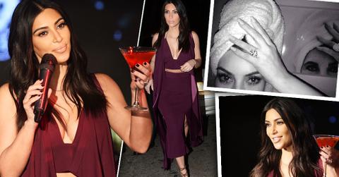 //kim kardashian elizabeth taylor toast pp