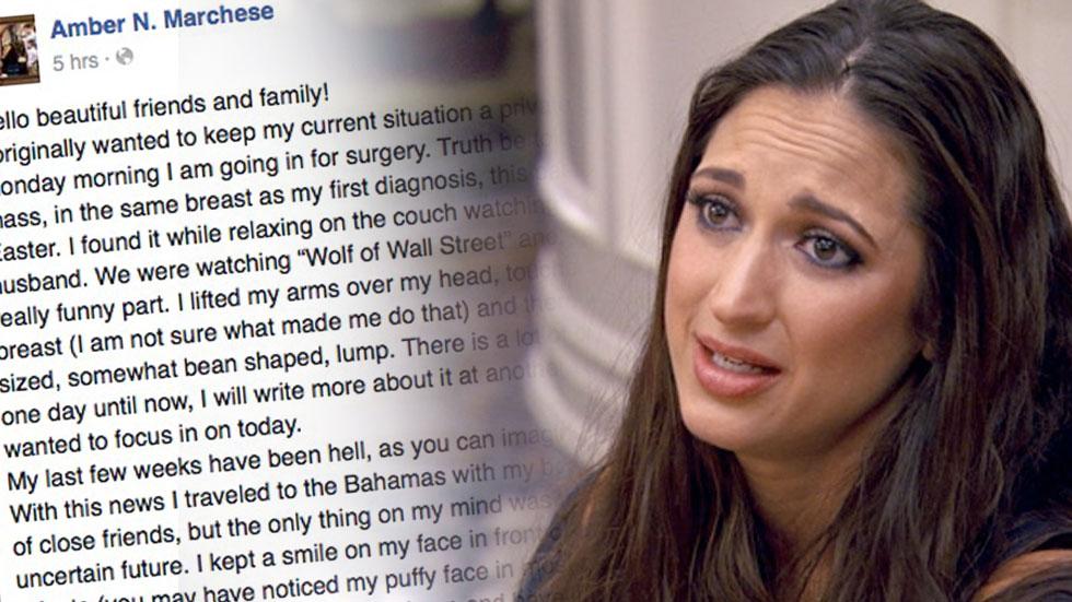 'The Last Few Weeks Have Been Hell' 'RHONJ' Star & Cancer Survivor