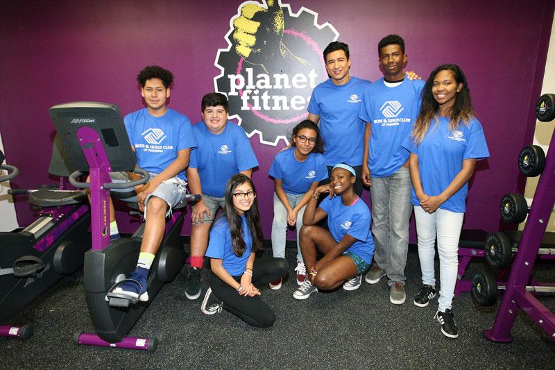 planet fitness and mario lopez