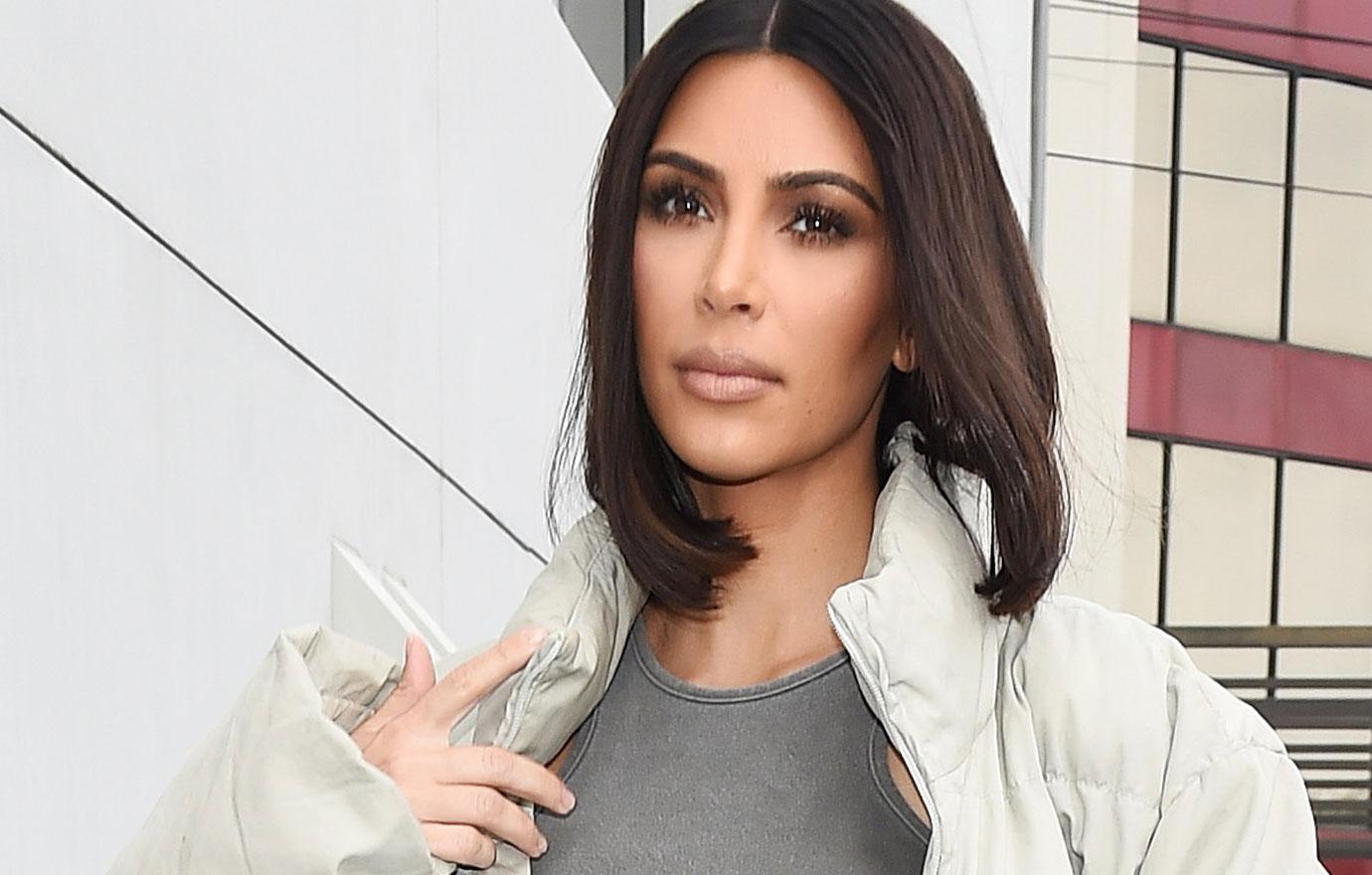 Kim Kardashian Shares Family Wyoming Photo After Twitter Rampage