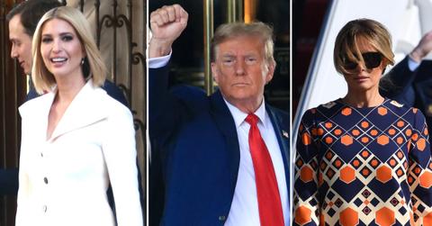 ivanka trump avoiding donald trump hush money trial melania pp