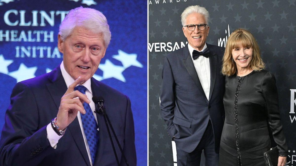 Photo of Bill Clinton, Ted Danson and Mary Steenburgen