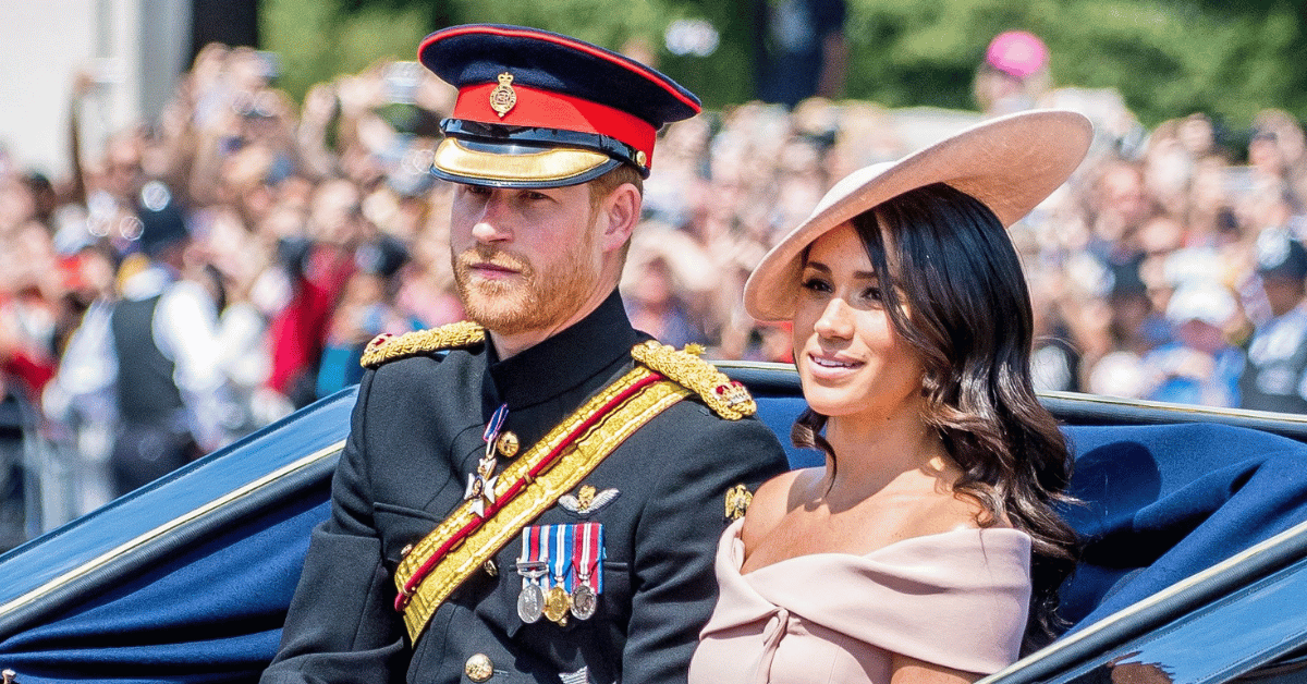 Photo of Prince Harry and Meghan Markle