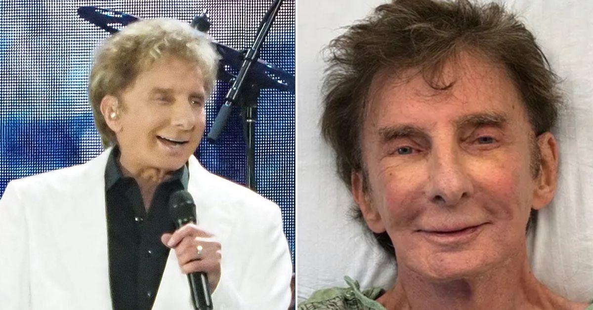 Composite photo of Barry Manilow