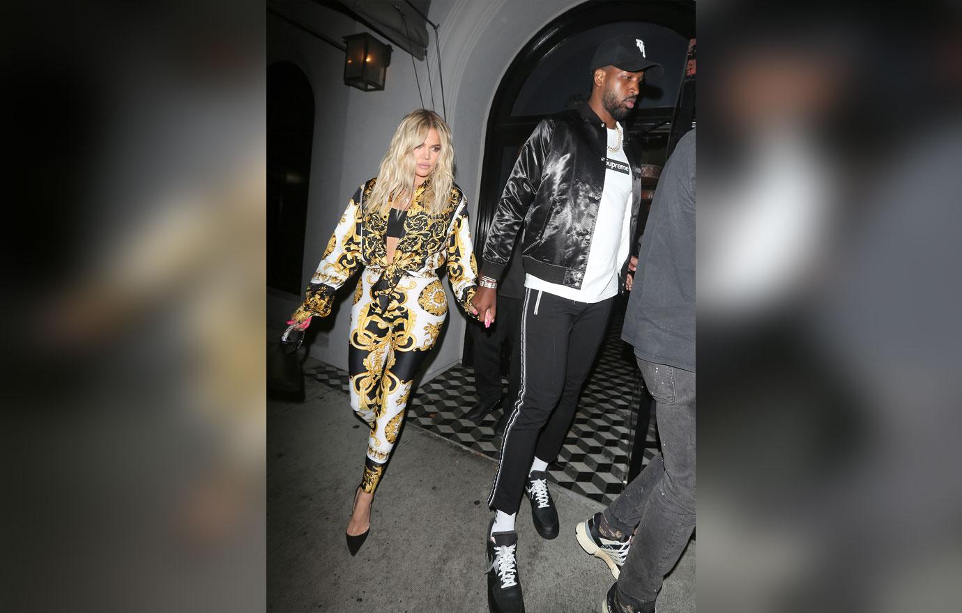 tristan thompson baby mama faked dms khloe kardashian legal letter