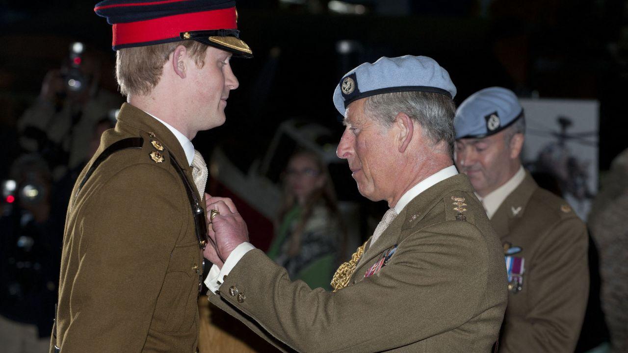 Photo of Prince Harry and King Charles