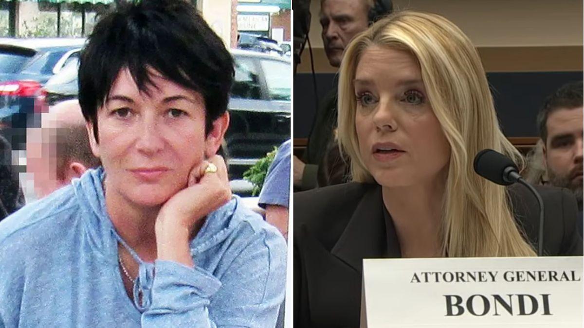 ghislaine maxwell and pam bondi
