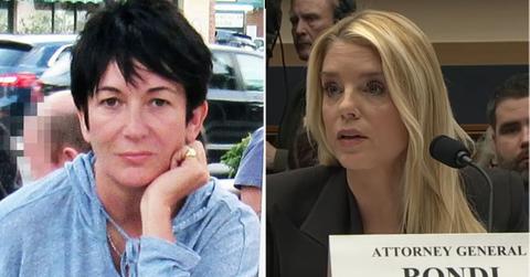 ghislaine maxwell and pam bondi