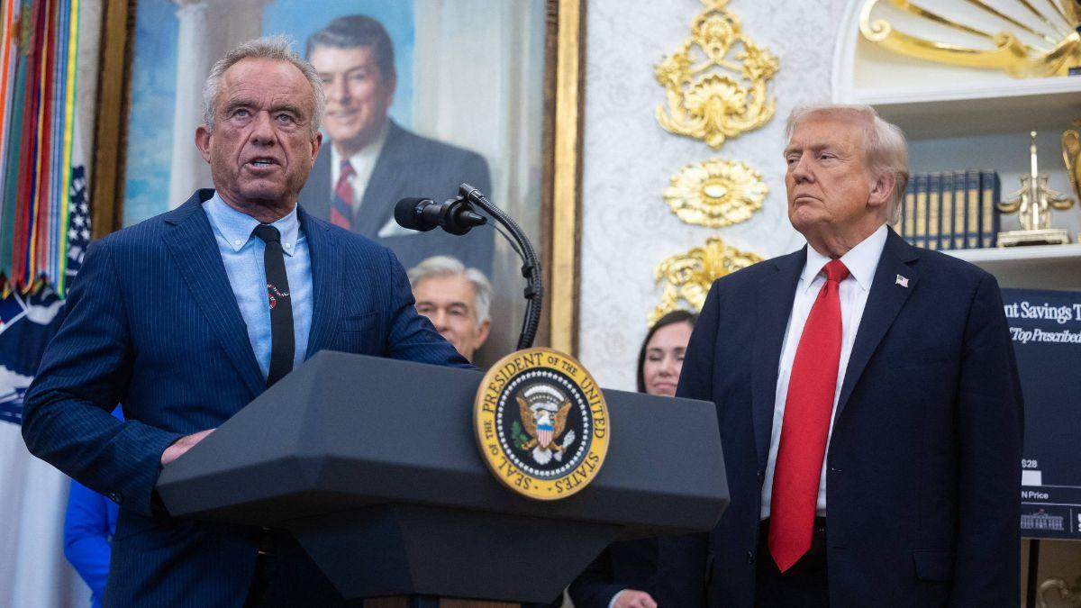 Photo of Robert F. Kennedy Jr. and Donald Trump