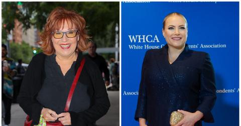 Joy Behar and Meghan McCain
