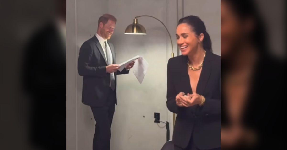 Photo of Prince Harry and Meghan Markle