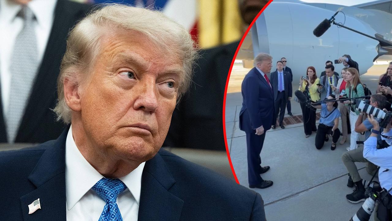 A new photo of President Trump's backside has sparked fresh fears for his health.