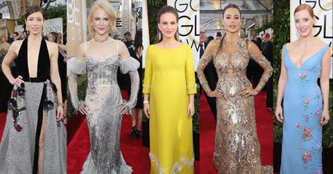 Golden Globes Awards Red Carpet Arrivals 2017 Pics