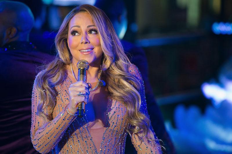 Mariah Carey News year Eve Times Square Performance Lip Sync Video