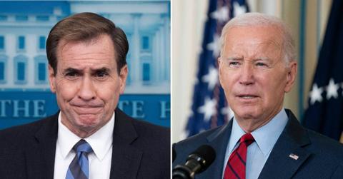 white house john kirby confronted reporter president joe biden liesjpg