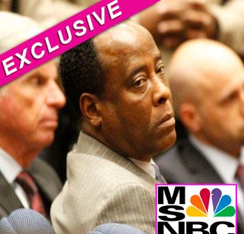 //conrad murray paid k documentary splash