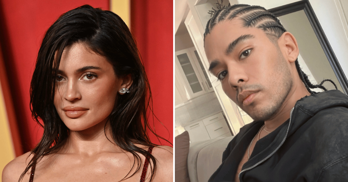 Split image of Kylie Jenner, Jesus Guerrero