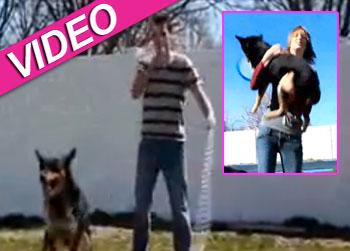 //geronimo dog jump rope