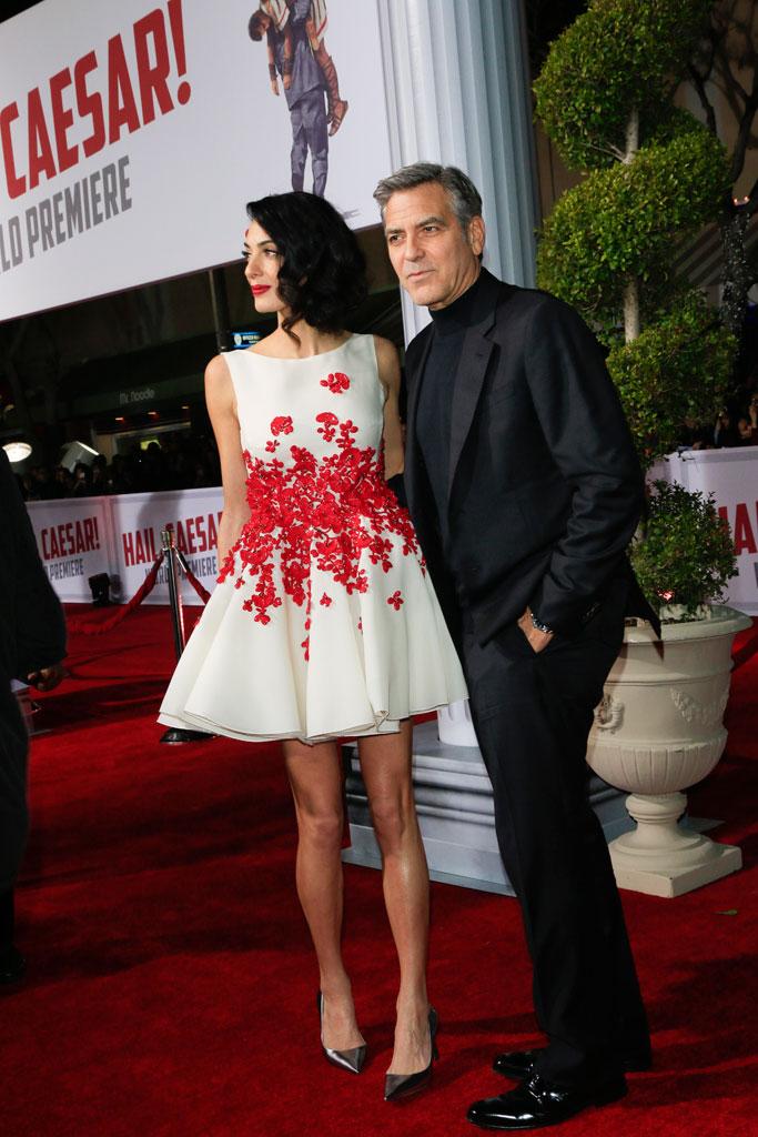 Amal Clooney Scary Skinny Hail Caesar Premiere