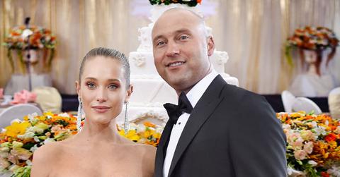 Hannah davis Derek jeter married napa California wedding